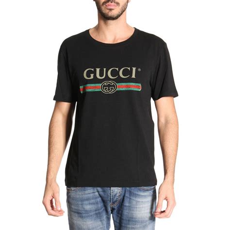 mens gucci lip tshirt|gucci t shirt men's outlet.